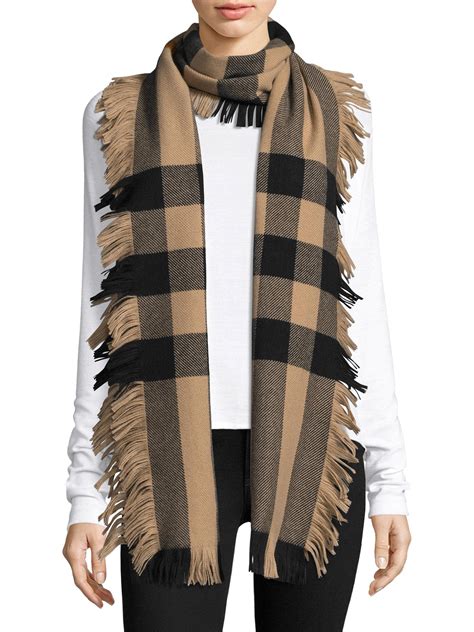 burberry blue fringe scarf|where to buy Burberry scarf.